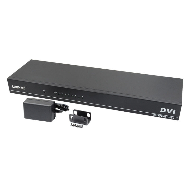 DVI D 29pin Video HDMI Switch หญิง HDMI Splitter 1 ใน 8 ออก 4k
