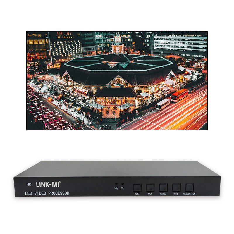3A 4 ใน 1 Out LED Display Processor HDMI LED วิดีโอวอล์คคอนโทรลเลอร์