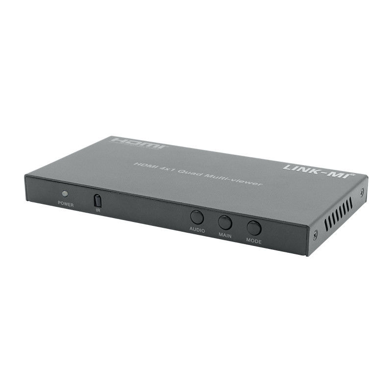 การทํางานสูง HDMI 4x1 Quad Multi Viewer HDMI 1.4b HDCP 1.4 และ DVI Compliant