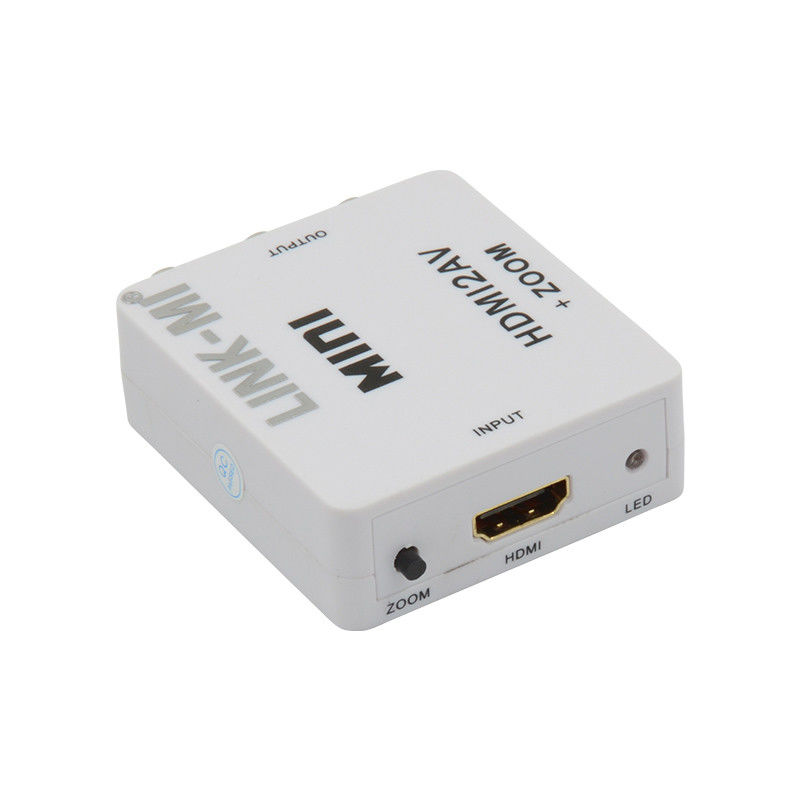 MINI HDMI ไปยัง CVBS MINI HDMI ไปยัง AV เครื่องแปลงสัญญาณ3