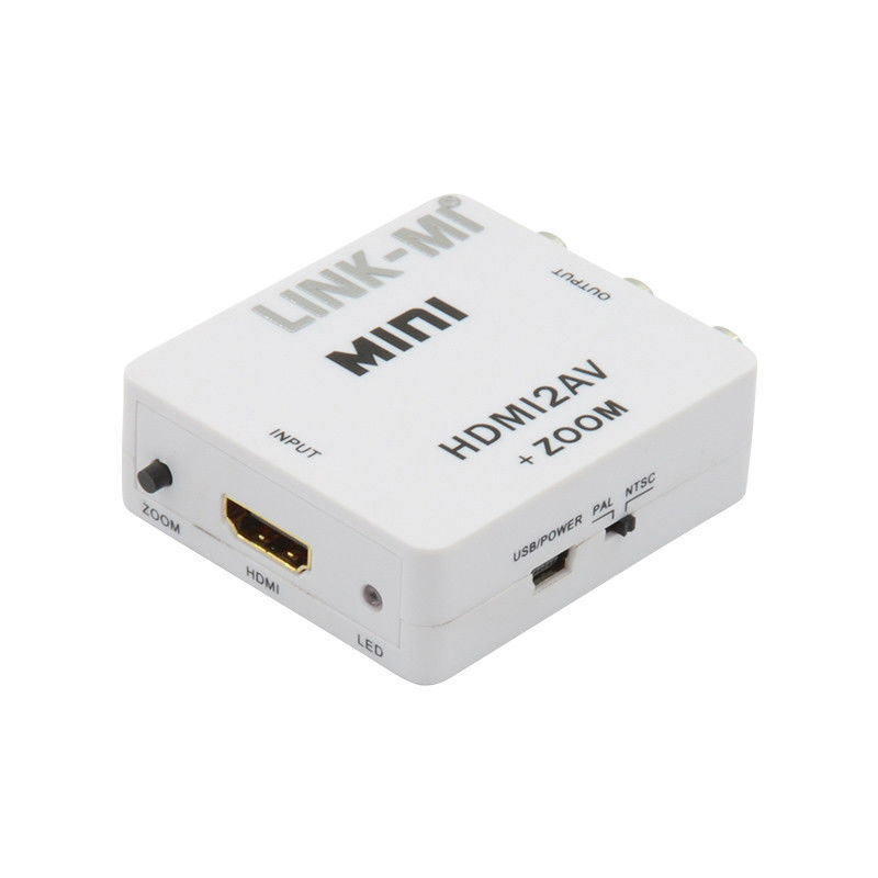 MINI HDMI ไปยัง CVBS MINI HDMI ไปยัง AV เครื่องแปลงสัญญาณ3
