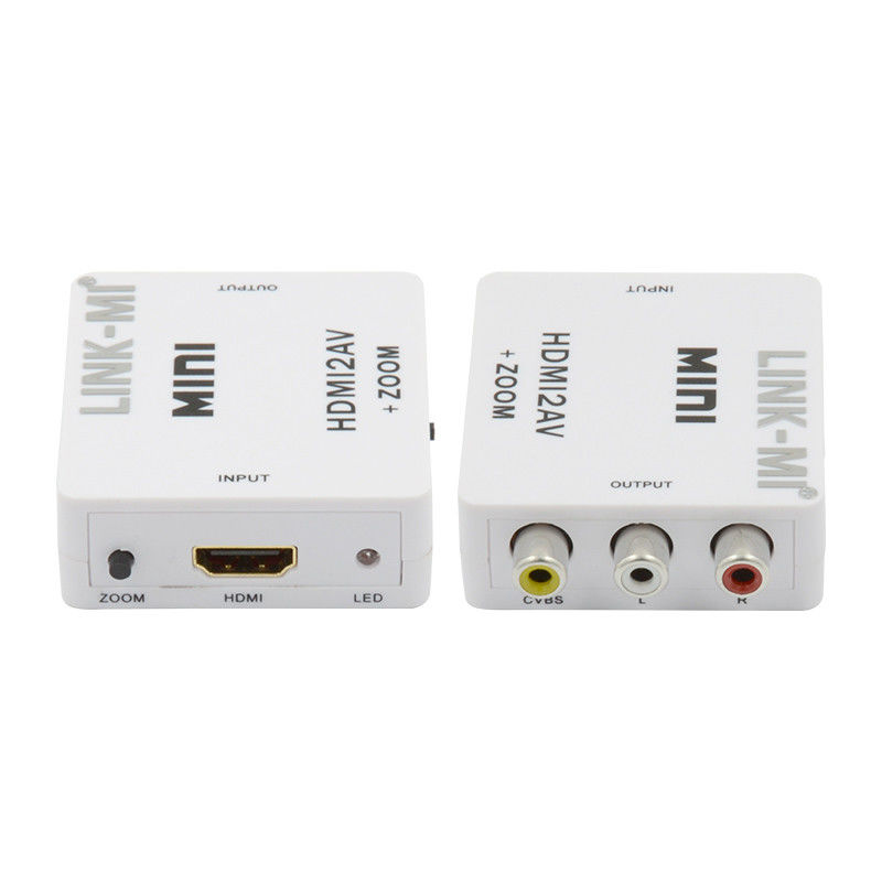 MINI HDMI ไปยัง CVBS MINI HDMI ไปยัง AV เครื่องแปลงสัญญาณ3