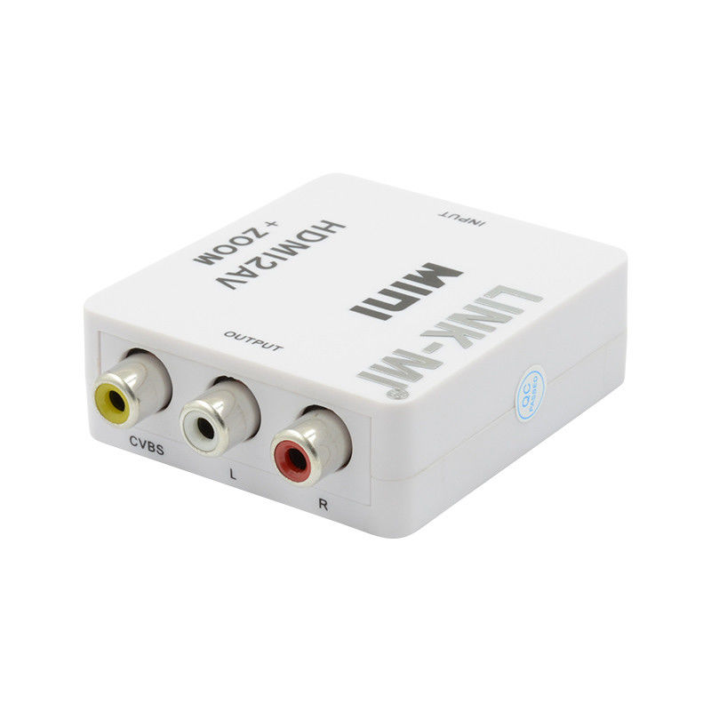 MINI HDMI ไปยัง CVBS MINI HDMI ไปยัง AV เครื่องแปลงสัญญาณ3