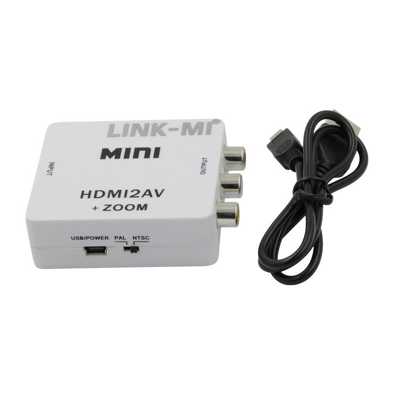 MINI HDMI ไปยัง CVBS MINI HDMI ไปยัง AV เครื่องแปลงสัญญาณ3