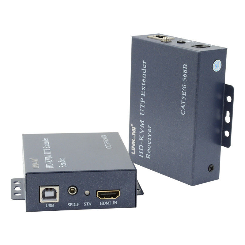 HD-KVM 200m HDMI Extender รองรับความละเอียดวิดีโอถึง 1920×1080 60Hz