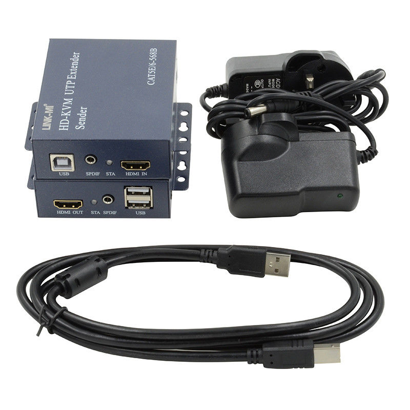 HD-KVM 100M Extender Manual สําหรับสัญญาณ HD และสัญญาณที่ไม่แน่นสูงถึง 100 เมตร