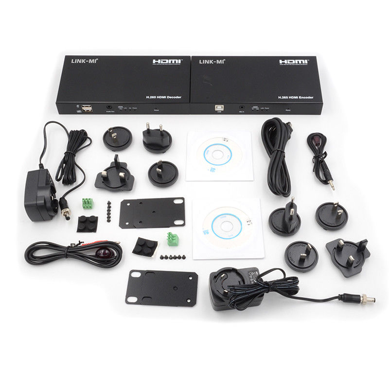 120M H.265 AV Over IP Extender ทํางานกับ CMPSystem สําหรับเสียง