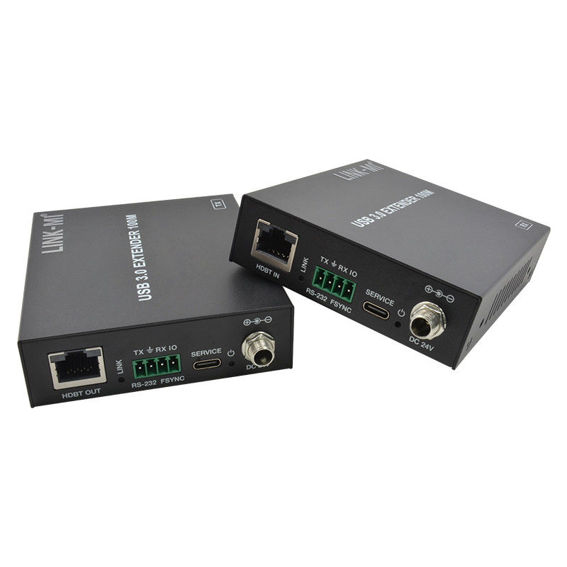 AC 100-240V 50/60Hz Input USB 3.0 Extender ความเร็วและความมั่นคง 100m