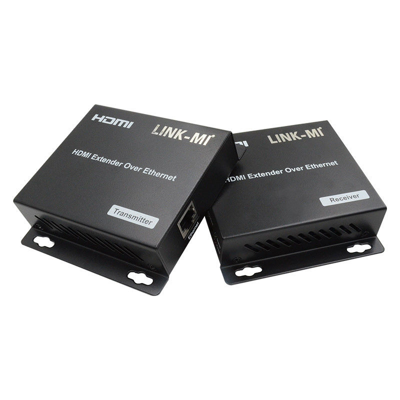 120M AV Over IP H.264 Encoder สําหรับการถ่ายทอดเสียงและวิดีโอที่น่าเชื่อถือผ่าน TCP/IP ด้วย 1x HDBT Input
