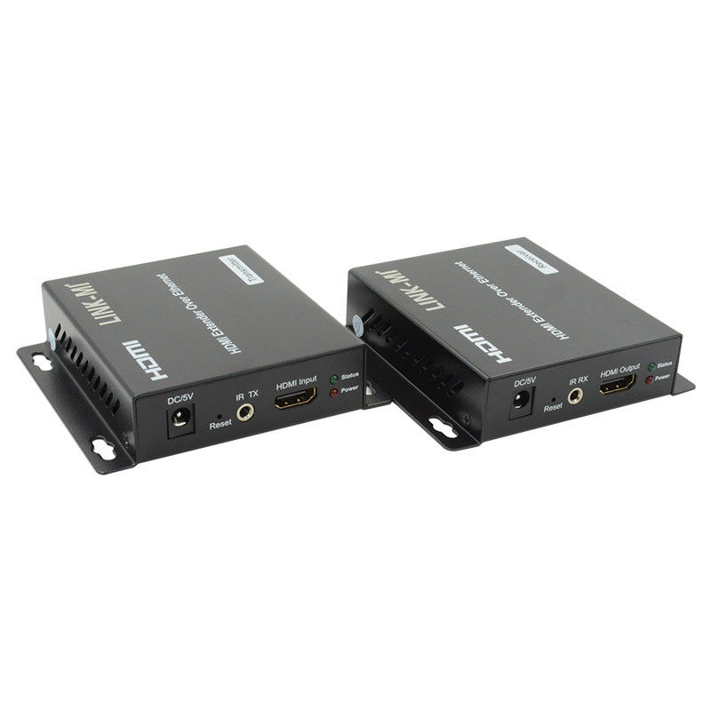 120M AV Over IP H.264 Encoder สําหรับการถ่ายทอดเสียงและวิดีโอที่น่าเชื่อถือผ่าน TCP/IP ด้วย 1x HDBT Input