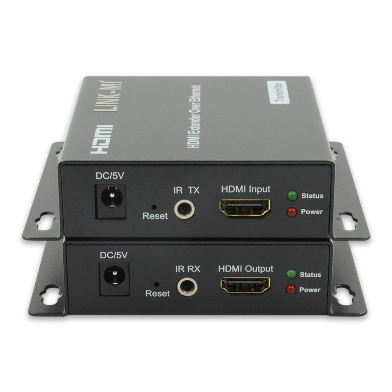 120M AV Over IP H.264 Encoder สําหรับการถ่ายทอดเสียงและวิดีโอที่น่าเชื่อถือผ่าน TCP/IP ด้วย 1x HDBT Input